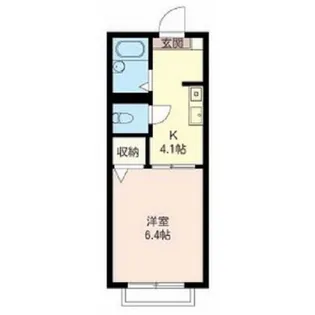 ホロン六浦【2階】の間取り