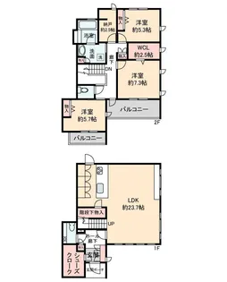Luce Shonanの間取り