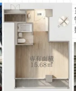 六本木ビジネスアパートメンツ【6階】の間取り