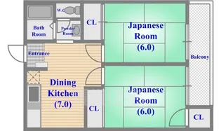 ハイツ斑尾【3階】の間取り