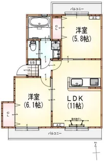 令和ガーデン【3階】の間取り