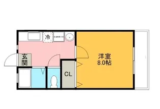 グランビュー船岡【2階】の間取り