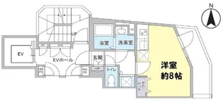 Liberte町屋【2階】の間取り