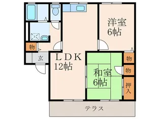 グランフォーレ【1階】の間取り