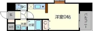 エクセレント上新18【14階】の間取り