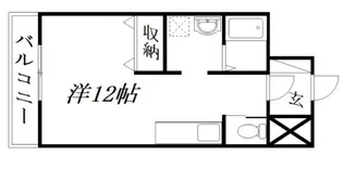 Avenue大工町【5階】の間取り
