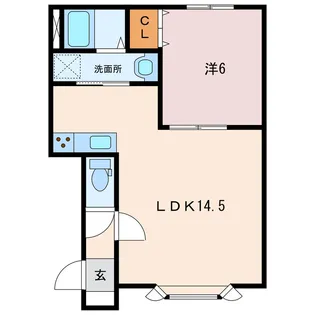 AQUA City【2階】の間取り