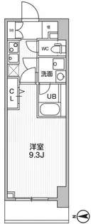 THEパームス熊野前【5階】の間取り