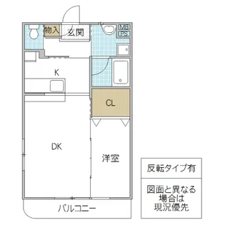 フォルテージュ【1階】の間取り