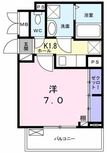 ローゼンハイムV【3階】の間取り