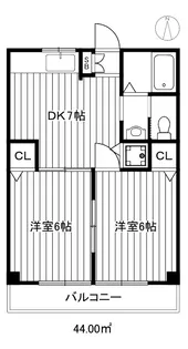 練馬マンション【3階】の間取り