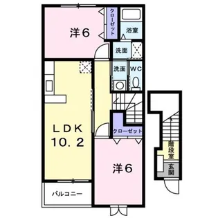 ポラリスI【2階】の間取り