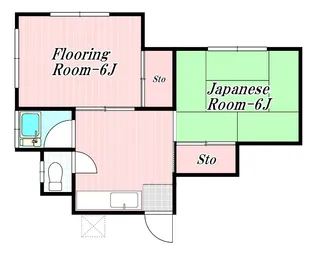 第3田中ハイツ(東葛西8)【2階】の間取り
