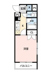 グラントゥルース目黒花房山【2階】の間取り