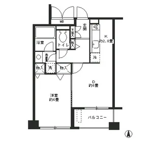 ボヌール尾久橋通り【3階】の間取り