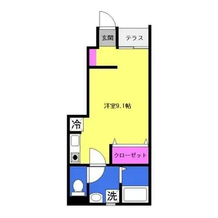 ルミエール【1階】の間取り