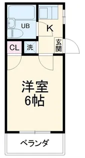 フレンドポート橋本【1階】の間取り