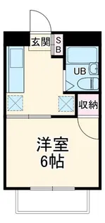 メゾン・ド・ベル【1階】の間取り
