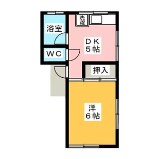 サンワード八王子【2階】の間取り