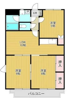 ヴェルジェボヌール【1階】の間取り