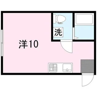 リヴェール南林間【1階】の間取り
