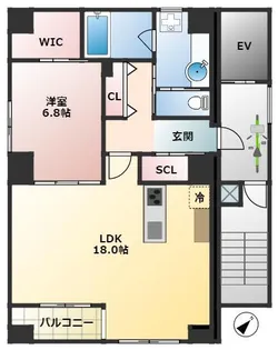 レクス船堀4丁目【9階】の間取り