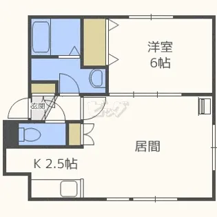 GRANA DAZZLE(グラーナダズル)【3階】の間取り