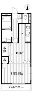 コーポ高階【2階】の間取り