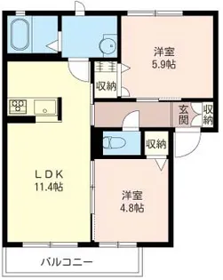 ShaMaison シャーメゾン・シュープリームI【1階】の間取り