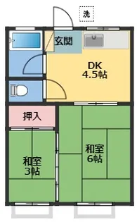 千葉県市川市曽谷5【マンション】の間取り