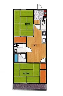 ロイヤルマンション【3階】の間取り