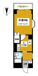 コスモ佐野第2【2階】の間取り