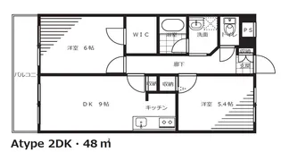 プルメリアガーデン【3階】の間取り