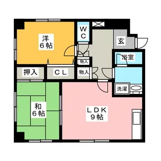 シークレフ【2階】の間取り