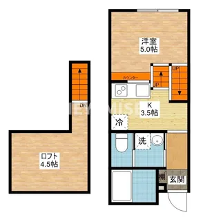 ラ・フィーネAino【1階】の間取り