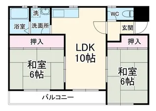 セトラI【1階】の間取り