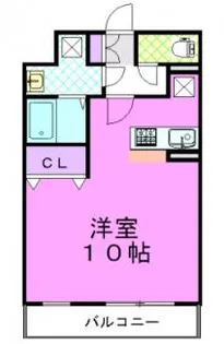 大島マンション 2【3階】の間取り