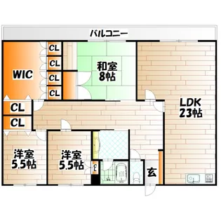 メゾン妙見【6階】の間取り