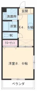 ヴィラ・ルース【4階】の間取り