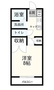 サウスタウン【2階】の間取り