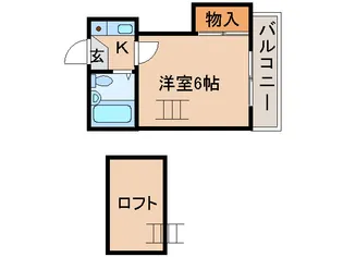 リッチモンド新北第1【2階】の間取り