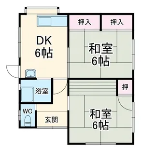 静岡県藤枝市茶町4【一戸建】の間取り