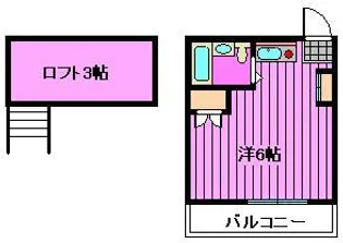 リレントレオII【2階】の間取り