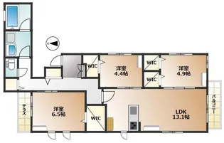 OB HAUS【2階】の間取り