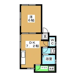 アリエッタ【1階】の間取り