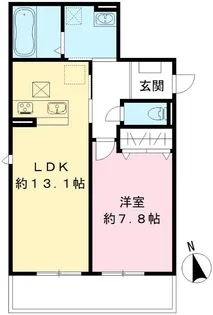 広島県呉市広大新開2【アパート】の間取り