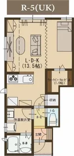 ユーソニアン・前川東F【1階】の間取り