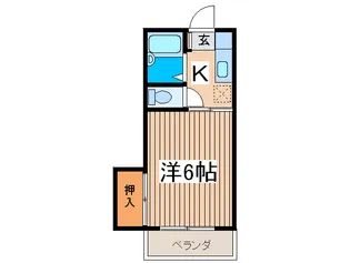 ジョリエ新検見川【2階】の間取り