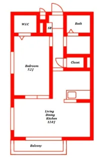 グリュース【2階】の間取り