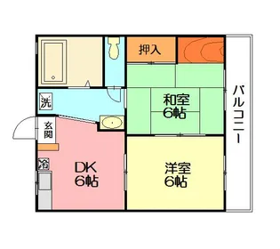 神奈川県平塚市根坂間【マンション】の間取り